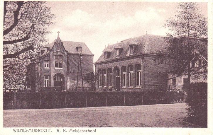 WILNIS - MIJDRECHT R.K. MEISJESSCHOOL, Verzamelen, Ansichtkaarten | Nederland, Voor 1920, Verzenden