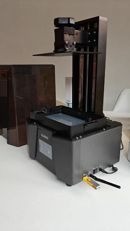 Elegoo Saturn 3 Ultra 12K Resin 3D printer met Wash en cure, Computers en Software, 3D Printers, Gebruikt, Ingebouwde Wi-Fi, Ophalen