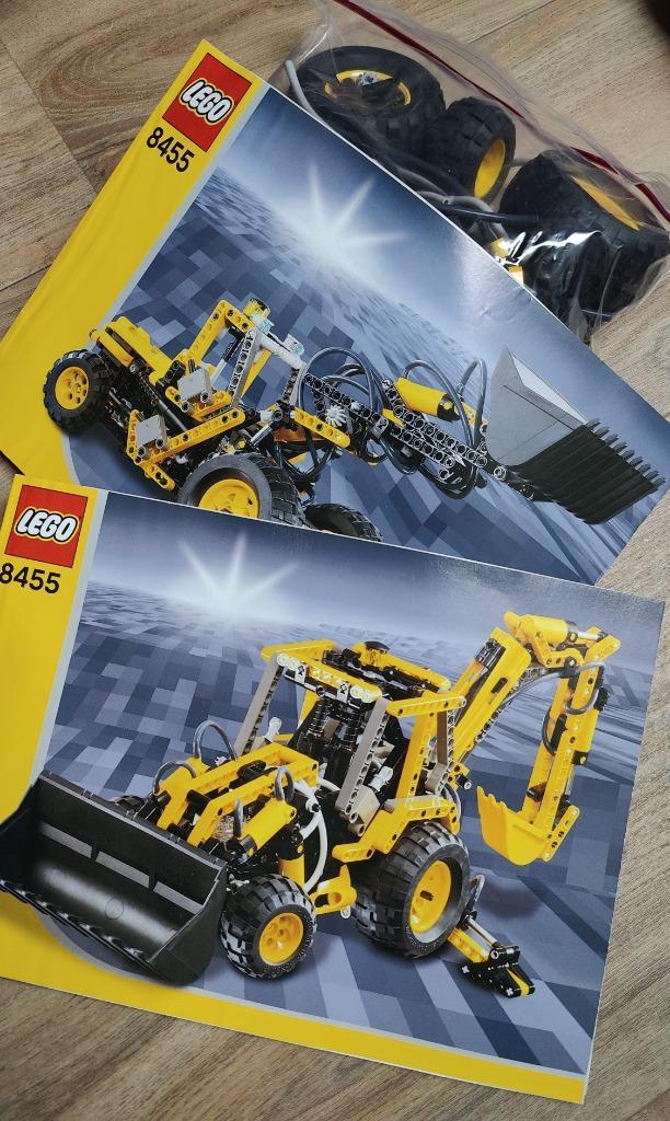 Lego Technic 8455 Lepelschoplader, Kinderen en Baby's, Speelgoed | Duplo en Lego, Zo goed als nieuw, Lego, Complete set, Ophalen of Verzenden