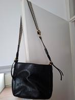 Zwarte handtas met schouderband, Ophalen, Zo goed als nieuw, Zwart, Handtas