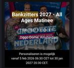2 Tickets Matinee 2027 (prijs voor 2) zitpl. naast elkaar, Twee personen