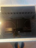 AEG Inductie Kookplaat type HK604200IB- 4 Zones, Witgoed en Apparatuur, Kookplaten, Zo goed als nieuw, Energieklasse A of zuiniger