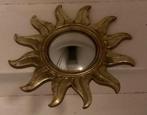 Convex sunburst zonnespiegel zon mirror vintage 1950, Ophalen of Verzenden, Rond, Minder dan 50 cm, Minder dan 100 cm