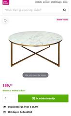 Salontafel, Ophalen, 50 tot 100 cm, Rond, 50 tot 100 cm