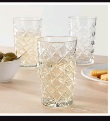 Flimra ikea Longdrinkglas  14x beschikbaar voor biedingen