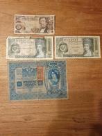 oude bankbiljetten uit Oostenrijk, zelfs 1 uit 1902!, Postzegels en Munten, Bankbiljetten | Europa | Niet-Eurobiljetten, Ophalen of Verzenden