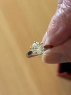 Wit gouden ring, Sieraden, Tassen en Uiterlijk, Wit, Ophalen of Verzenden, Zo goed als nieuw, 17 tot 18