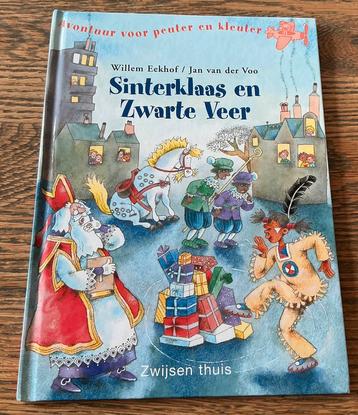 Sinterklaas en Zwarte Veer ( indiaan die piet wilt worden  ) beschikbaar voor biedingen