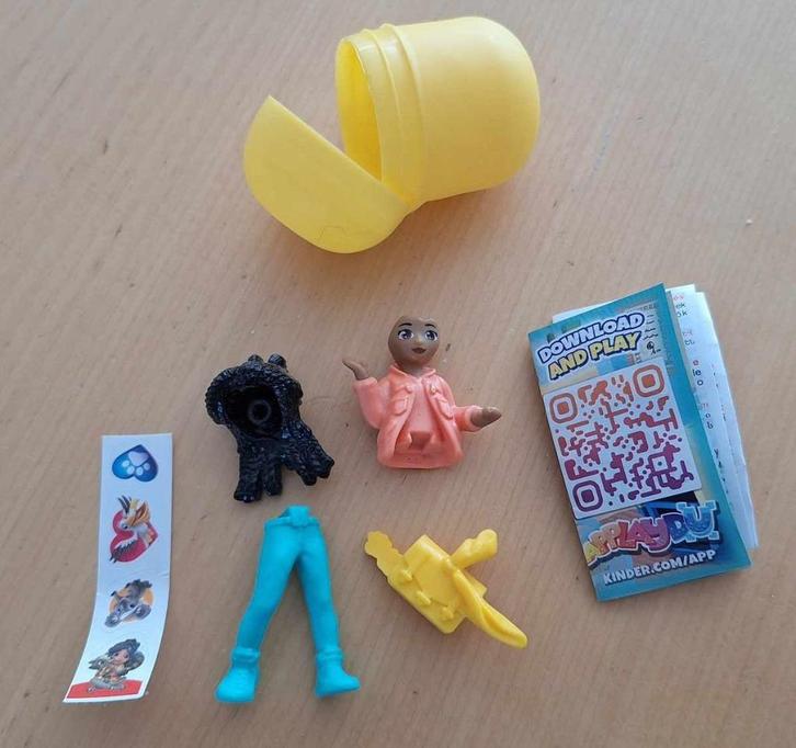 Te koop twee figuren van Applaydu uit Kinder Verrassingsei., Verzamelen, Verrassingseieren, Nieuw, Steekfiguren, Ophalen of Verzenden