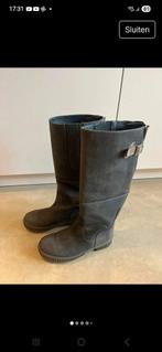 Stoere leren  Zoo adventure laarzen maat 40, Ophalen of Verzenden, Gedragen, Zwart, Hoge laarzen