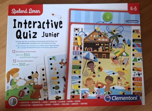 Electro interactieve quiz junior, Kinderen en Baby's, Speelgoed | Educatief en Creatief, Zo goed als nieuw, Puzzelen, Taal en Lezen