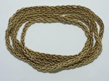 Heel lange Gouden ketting (apart, geen sluiting) beschikbaar voor biedingen