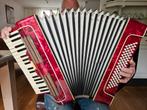 Campanella accordeon 34 toetsen / 80 bassen compleet werkend, Gebruikt, Met riemen, 80-bas, Toetsaccordeon
