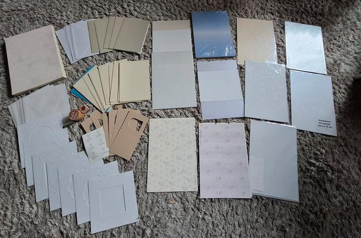 Kaarten Maken Set in prijs verlaagd, Hobby en Vrije tijd, Kaarten | Zelf maken, Nieuw, Blanco kaart of Basiskaart, Overige thema's