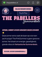 The Padellers vouchers padel baan, Ophalen, Nieuw, Padel-accessoire