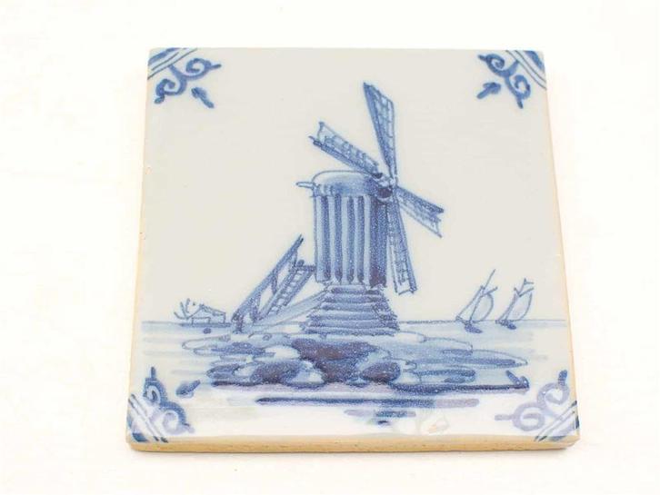 tegel 21269, Antiek en Kunst, Antiek | Wandborden en Tegels, Ophalen of Verzenden
