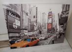 Canvasprint - Times Square, New York - IKEA, Ophalen, 125 cm of meer, Zo goed als nieuw, Schilderij