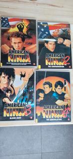 Dvd American Ninja 1 t/m 4, Cd's en Dvd's, Ophalen of Verzenden, Zo goed als nieuw
