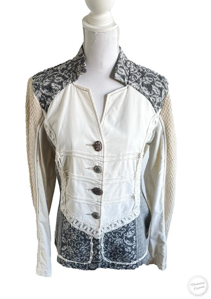 Mooi jasje van Elisa Cacvaletti XXL, Kleding | Dames, Jasjes, Kostuums en Pakken, Zo goed als nieuw, Jasje, Maat 46/48 (XL) of groter