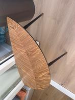 Ikea bijzettafel vintage look, Huis en Inrichting, Minder dan 55 cm, Rond, Zo goed als nieuw, Ophalen