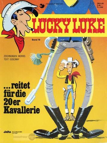 Morris, e.a. ~ Lucky Luke 19: .... reitet fur die 20er Kaval