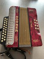 Hohner Erica trekzak CF gestemd met gedraaide 5de toets, Muziek en Instrumenten, Accordeons, Ophalen, Gebruikt, Hohner