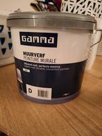 Muurverf Gamma limegroen, Doe-het-zelf en Verbouw, Verf, Beits en Lak, Minder dan 5 liter, Ophalen, Zo goed als nieuw, Verf