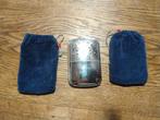 Handwarmer op wasbenzine of aanstekervloeistof met stoffen z, Ophalen of Verzenden, Zo goed als nieuw