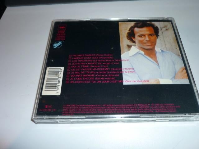 Julio Iglesias de cd a vous les femmes, Verzenden, Zo goed als nieuw