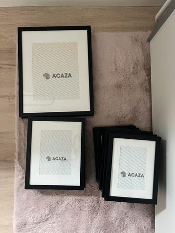 Acaza fotolijsten zwart beschikbaar voor biedingen