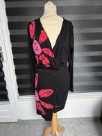 Zwart roze dames jurk van DESIGUAL maat S, Kleding | Dames, Jurken, Ophalen of Verzenden, Zo goed als nieuw, Desigual, Maat 36 (S)