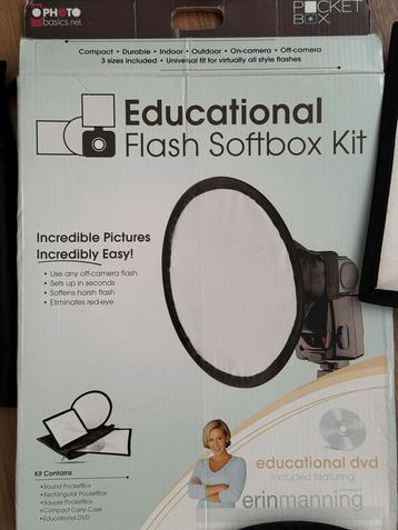 Photo Basics Flash Softbox Kit - Flitser Toebehoren beschikbaar voor biedingen