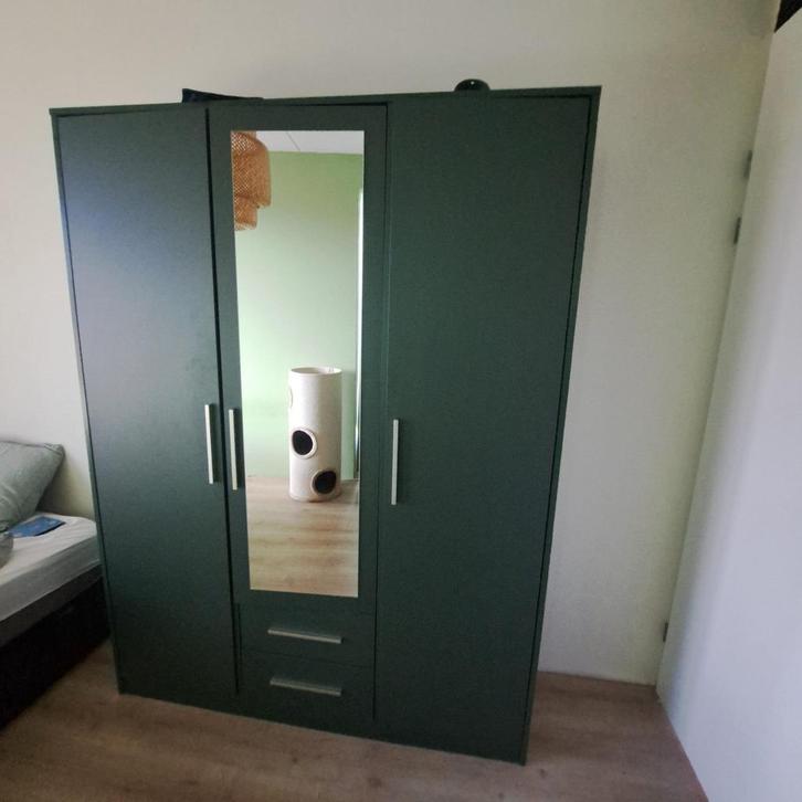 Kledingkast, Huis en Inrichting, Kasten | Kledingkasten, Gebruikt, 200 cm of meer, 150 tot 200 cm, 25 tot 50 cm, Met lade(s), Met deur(en)