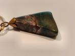 Halskettinkje met hanger van mos agaat, Ophalen, Overige voorstellingen, Zo goed als nieuw, Steen of Mineraal