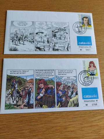 Catawiki stripenvelop. Nummers 35 en 41 in prima staat. beschikbaar voor biedingen