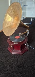 Antieke Grammofoon met Hoorn, Ophalen