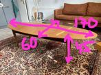 Ikea vintage tafel, salontafel, Ophalen, Gebruikt, Rond, 50 tot 100 cm
