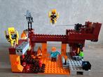 Lego Minecraft 21154 De Blaze brug, Ophalen of Verzenden, Gebruikt, Complete set, Lego