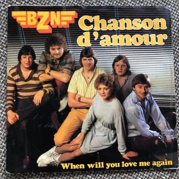 Vinyl Singeltje BZN Chanson d'amour 1981 beschikbaar voor biedingen