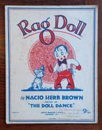 Herb Brown - Rag doll, Muziek en Instrumenten, Bladmuziek, Ophalen of Verzenden, Zo goed als nieuw, Populair, Piano