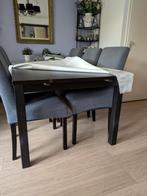 Ikea uitschuifbare eettafel, Huis en Inrichting, Tafels | Eettafels, Ophalen, Gebruikt, 50 tot 100 cm, Vijf personen of meer