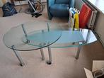 Salontafel glas, Ophalen, Minder dan 50 cm, 100 tot 150 cm, Minder dan 50 cm