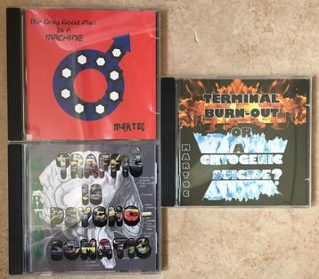 3 CD's van MARTOC voor € 1,50 samen ( Synth Pop UK ) beschikbaar voor biedingen