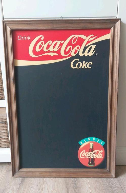 Vintage Coca-Cola reclamebord / krijtbord, Verzamelen, Merken en Reclamevoorwerpen, Zo goed als nieuw, Reclamebord, Ophalen of Verzenden