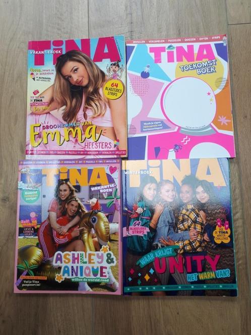 Tina meidenblad leuke vakantieboeken -4 exemplaren, Boeken, Tijdschriften en Kranten, Zo goed als nieuw, Glossy, Ophalen