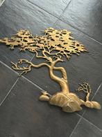 Koperen Wandornament - Boom, Huis en Inrichting, Woonaccessoires | Wanddecoraties, Ophalen of Verzenden, Gebruikt