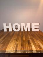 Decoratieletters HOME wit, Huis en Inrichting, Woonaccessoires | Tekstborden en Spreuken, Ophalen of Verzenden, Gebruikt