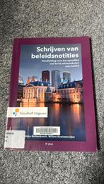 Willem Koetsenruijter - Schrijven van beleidsnotities, Verzenden, Zo goed als nieuw, Willem Koetsenruijter; Rinke Berkenbosch