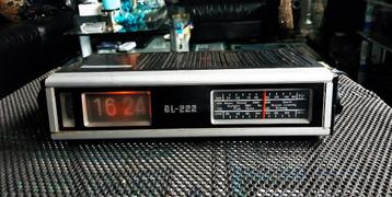 AUDIO SONIC Vintage  Flip Clock wekkerradio ''70 beschikbaar voor biedingen