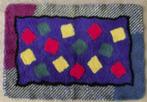 Kleurige mat / badmat zonder rubber of antislip; 85 x 57 cm, Ophalen of Verzenden, Zo goed als nieuw, Blauw, Badmat